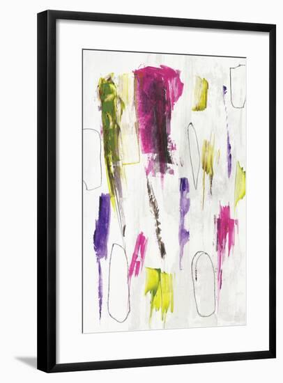 colour splash I-PI Studio-Framed Art Print