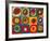 Colour Study - Squares And Concentric Circles-Wassily Kandinsky-Framed Art Print