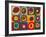 Colour Study - Squares And Concentric Circles-Wassily Kandinsky-Framed Art Print