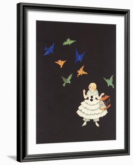 Colour Wings-The Vintage Collection-Framed Giclee Print