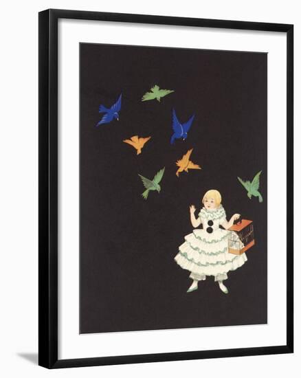 Colour Wings-The Vintage Collection-Framed Giclee Print