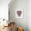 Coloured Chocolate Beans Forming Heart-null-Framed Photographic Print displayed on a wall