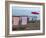 Coloured Deck Chairs on the Pebble Strand, Brighton, Sussex, England, Uk-null-Framed Photographic Print