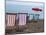 Coloured Deck Chairs on the Pebble Strand, Brighton, Sussex, England, Uk-null-Mounted Photographic Print