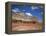 Coloured Rock Formations and Cliffs in the Capital Reef National Park in Utah, USA-Rainford Roy-Framed Premier Image Canvas