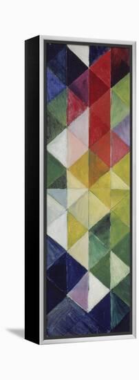 Coloured Squares, 1913-August Macke-Framed Premier Image Canvas