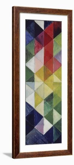 Coloured Squares, 1913-August Macke-Framed Giclee Print