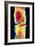 Coloured X-ray Image of a Normal Knee-joint-PASIEKA-Framed Photographic Print