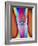 Coloured X-ray of a Human Knee Joint-Mehau Kulyk-Framed Photographic Print