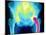 Coloured X-ray of An Artificial Hip Joint-Mehau Kulyk-Mounted Photographic Print