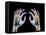 Coloured X-ray of Healthy Human Hands-Science Photo Library-Framed Premier Image Canvas