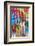 Colourful Babouche for Sale in Thesouks in the Old Medina-Matthew Williams-Ellis-Framed Photographic Print