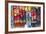 Colourful Babouche (Mens Leather Slippers) for Sale in the Marrakech Souks-Matthew Williams-Ellis-Framed Photographic Print