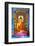 Colourful Buddha Statue at Isurumuniya Vihara-Matthew Williams-Ellis-Framed Photographic Print