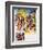 Colourful Carnival in Trinidad-null-Framed Giclee Print