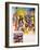 Colourful Carnival in Trinidad-null-Framed Giclee Print