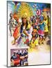 Colourful Carnival in Trinidad-null-Mounted Giclee Print