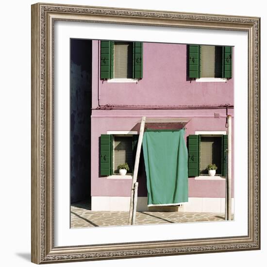 Colourful Casa - Pastel-Chris Simpson-Framed Giclee Print