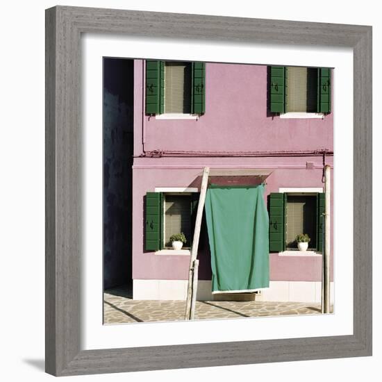 Colourful Casa - Pastel-Chris Simpson-Framed Giclee Print