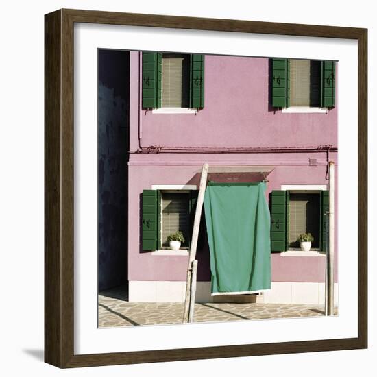 Colourful Casa - Pastel-Chris Simpson-Framed Giclee Print