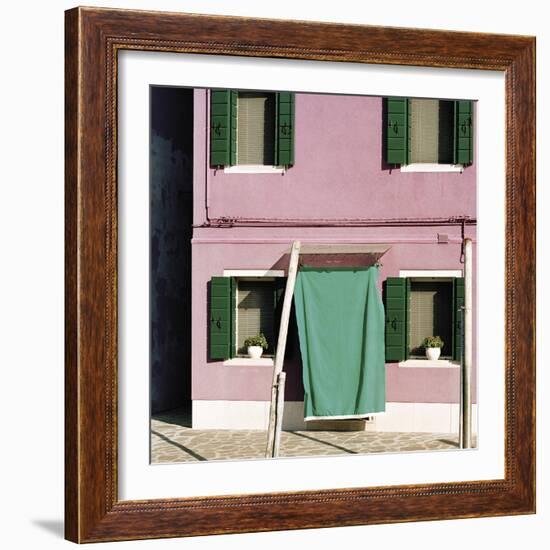 Colourful Casa - Pastel-Chris Simpson-Framed Giclee Print