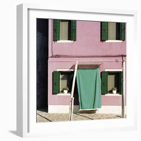 Colourful Casa - Pastel-Chris Simpson-Framed Giclee Print