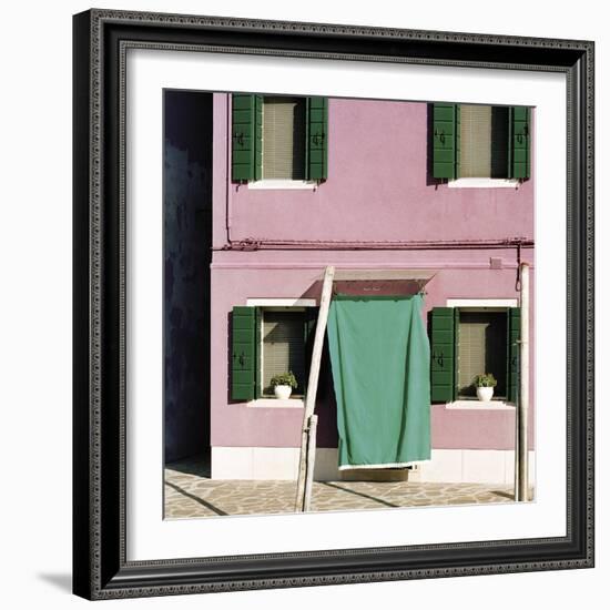 Colourful Casa - Pastel-Chris Simpson-Framed Giclee Print