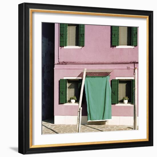 Colourful Casa - Pastel-Chris Simpson-Framed Giclee Print