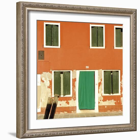 Colourful Casa - Rustic-Chris Simpson-Framed Giclee Print