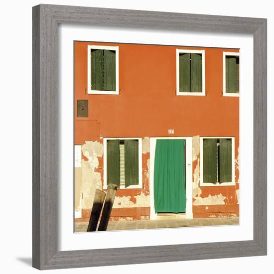 Colourful Casa - Rustic-Chris Simpson-Framed Giclee Print