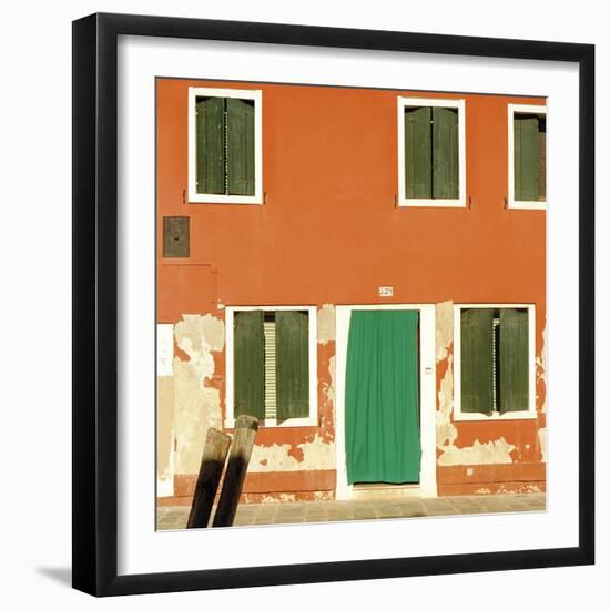 Colourful Casa - Rustic-Chris Simpson-Framed Giclee Print