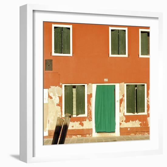 Colourful Casa - Rustic-Chris Simpson-Framed Giclee Print