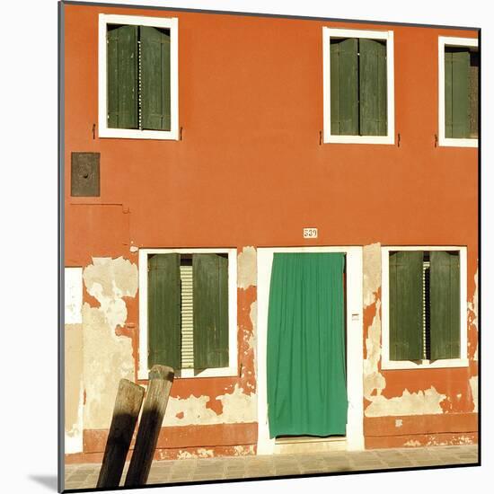 Colourful Casa - Rustic-Chris Simpson-Mounted Giclee Print