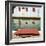 Colourful Casa - Waterfront-Chris Simpson-Framed Giclee Print
