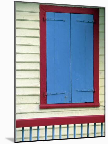 Colourful Facade, Gustavia, St. Barts, French West Indes-Walter Bibikow-Mounted Photographic Print