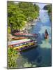 Colourful Fishing Boats on White River, Ocho Rios, St. Ann Parish, Jamaica, Caribbean-Doug Pearson-Mounted Photographic Print