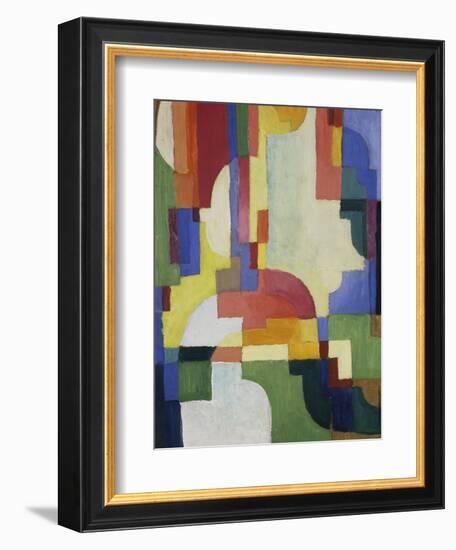 Colourful Forms I, 1913-August Macke-Framed Giclee Print