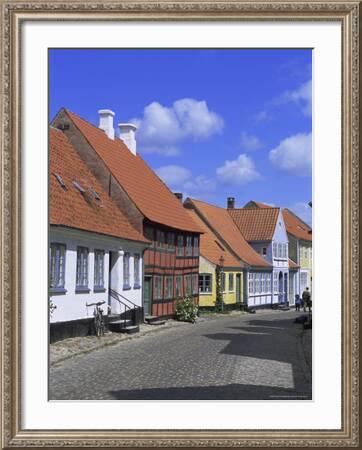 Colourful Houses, Aeroskobing, Island of Aero, Denmark, Scandinavia,  Europe' Photographic Print - Robert Harding | Art.com