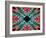 Colourful Kaleidoscope Background-Steve18-Framed Art Print