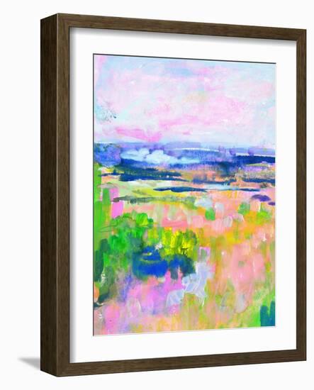 Colourful Land II-TA Marrison-Framed Art Print