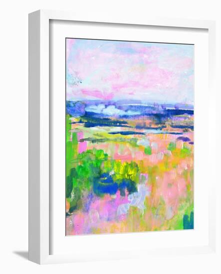 Colourful Land II-TA Marrison-Framed Art Print