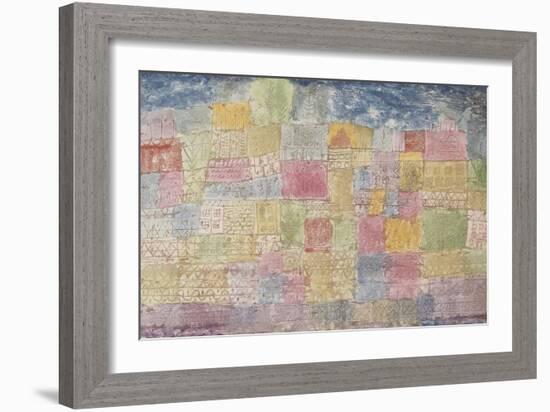 Colourful Landscape-Paul Klee-Framed Giclee Print