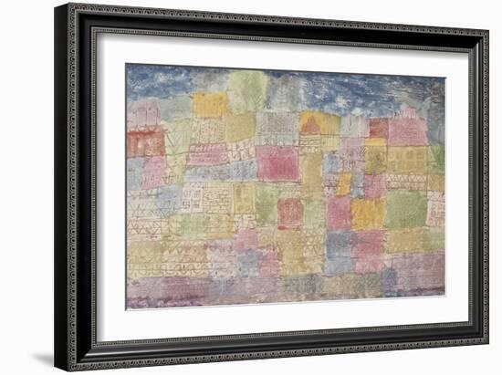 Colourful Landscape-Paul Klee-Framed Giclee Print