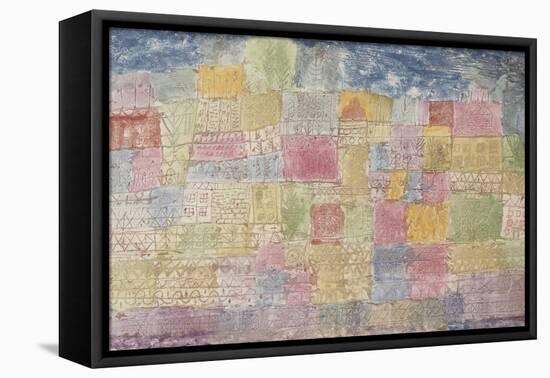 Colourful Landscape-Paul Klee-Framed Premier Image Canvas