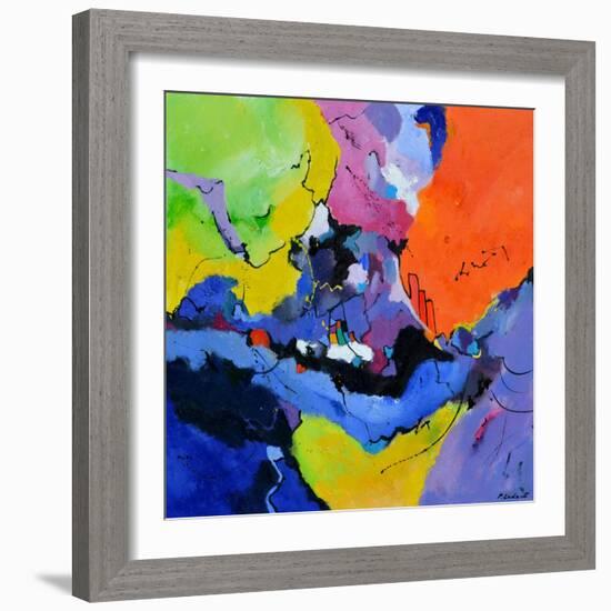 Colourful maelstrom-Pol Ledent-Framed Art Print