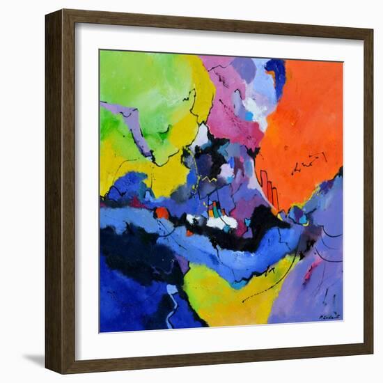 Colourful maelstrom-Pol Ledent-Framed Art Print