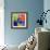 Colourful maelstrom-Pol Ledent-Framed Art Print displayed on a wall