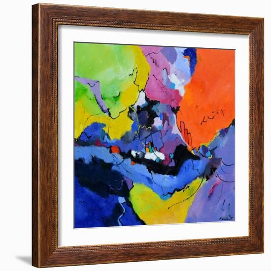 Colourful maelstrom-Pol Ledent-Framed Art Print