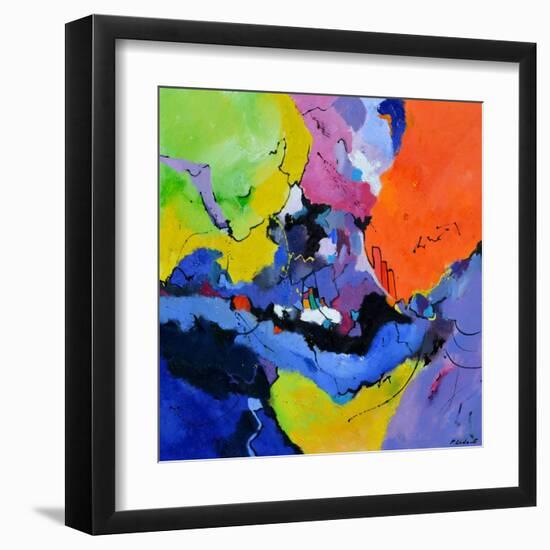 Colourful maelstrom-Pol Ledent-Framed Art Print