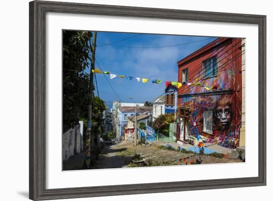 Colourful Old Houses in the Historic Quarter-Michael Runkel-Framed Photographic Print